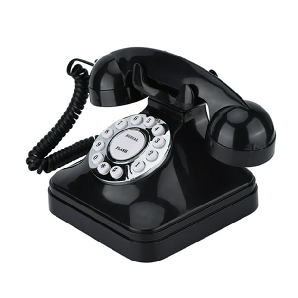  Teléfonos decorativos antiguos de bronce Teléfonos antiguos/ Teléfono retro Teléfono de oficina en casa : Productos de Oficina