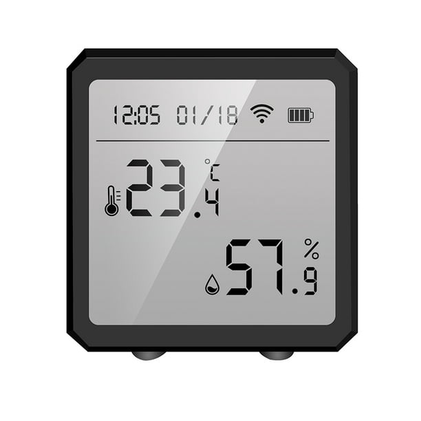 medidor temperatura wifi Sensor de temperatura WiFi Tuya, sonda de