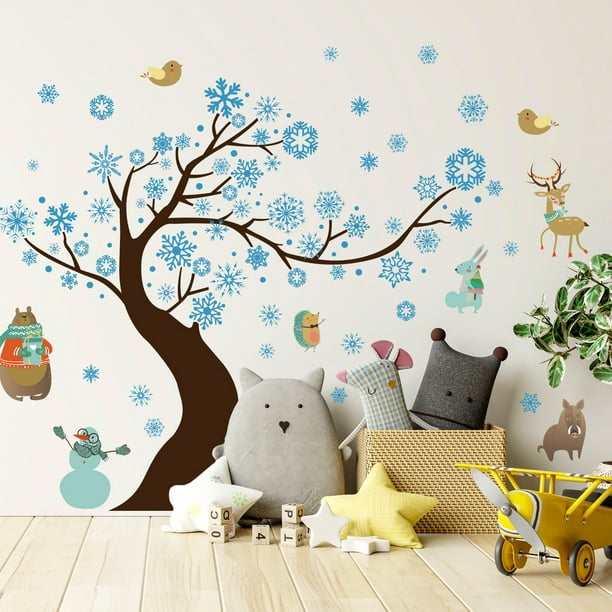 Pegatina de decoración de pared creativa para habitación de niños