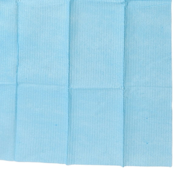 1000 uds Baberos desechables adulto papel azul paquetes