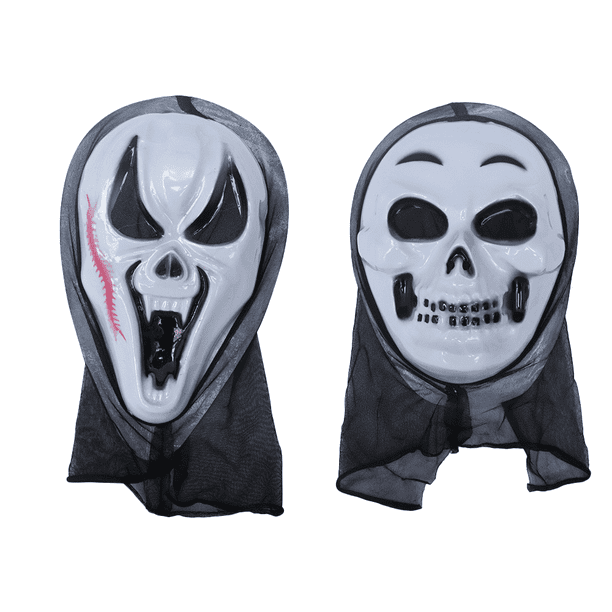 Skeleteen Máscara de disfraz de perezoso espeluznante – Máscaras faciales  de goma divertidas y feas accesorios de disfraz para adultos y niños