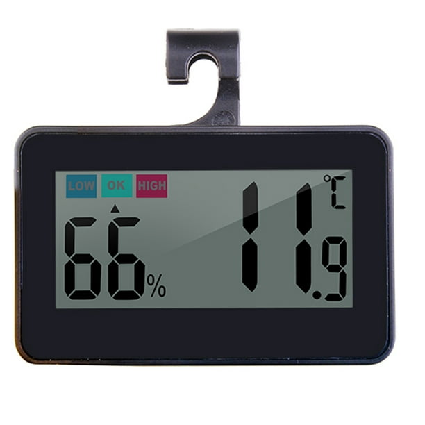 Mini Termómetro Higrómetro Digital Interior Casa Humedad Temperatura  Precisión