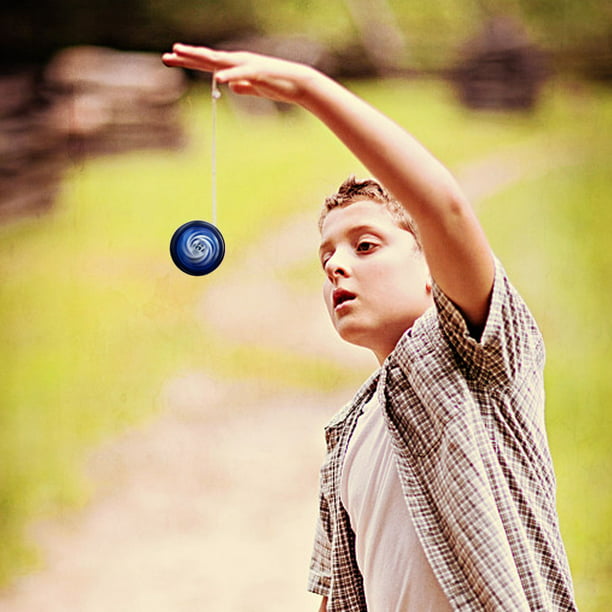 Yoyó Pelota de yoyo profesional para niños, regalo divertido de alta  velocidad para niños y niñas (azul)
