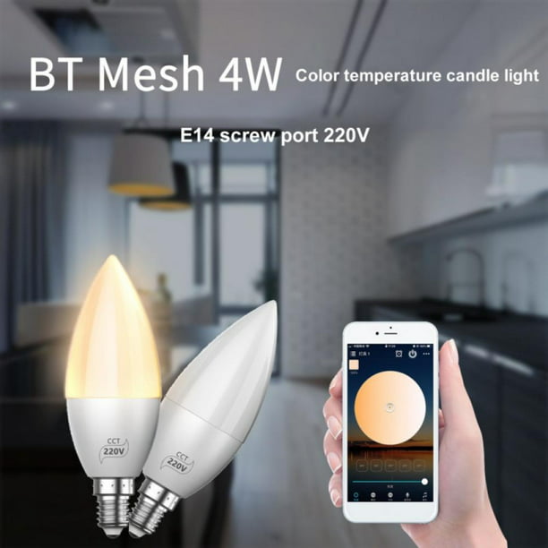 Bombilla LED E14 color - Bluetooth Mesh