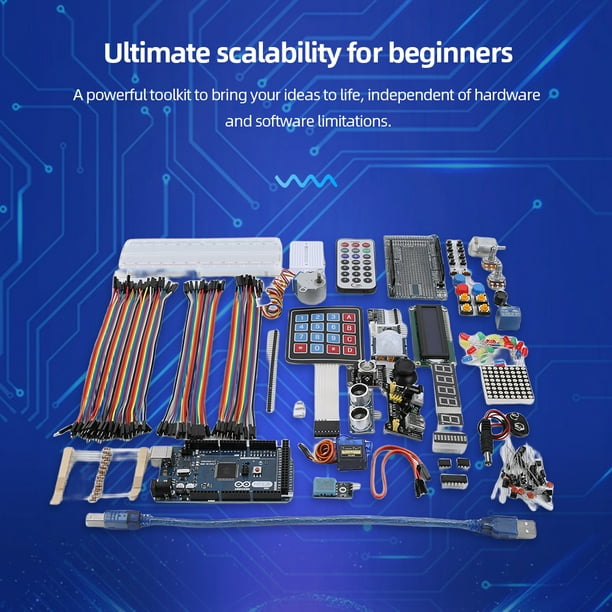 Ultimate Starter Set El tutorial del kit de inicio más completo para Arduino  Mega2560