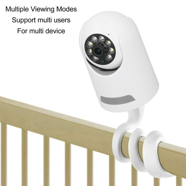Cámara para bebé almacenamiento de vídeo de largo alcance de 3MP monitor  para bebé soporte giratorio conversación bidireccional para el hogar  ANGGREK Otros