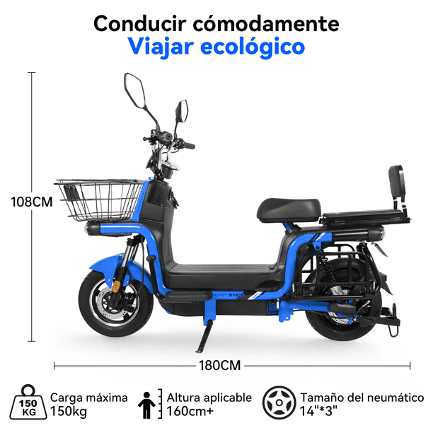 Moto Eléctrica Bicicleta Eléctrica Para Adultos 55km/h U7s