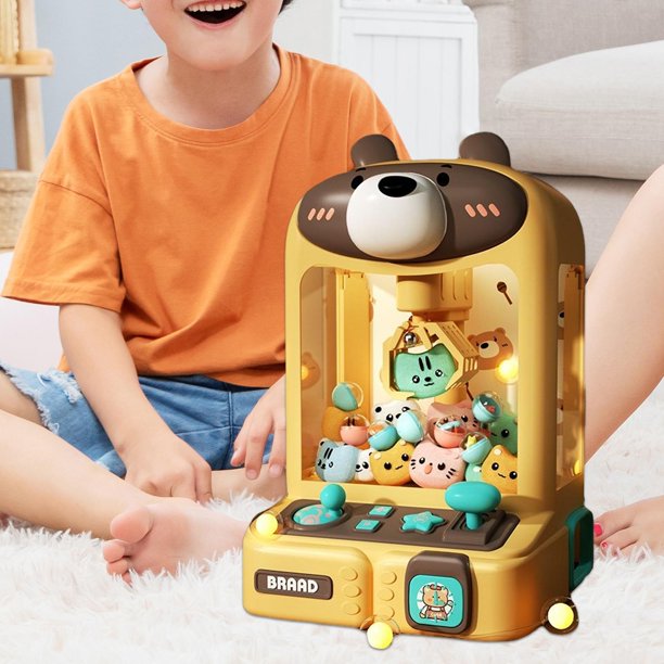 Máquina de garras para niños, mini juegos de arcade de dulces