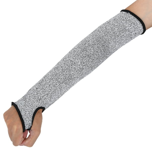Comprar 1 par de protectores de brazos deportivos, mangas elásticas para  brazos de voleibol con almohadilla de protección y orificio para el pulgar  para mujeres y hombres