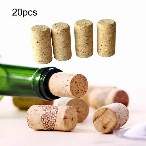 corchos de vino 20 Tapones De Corcho Para Botellas De Vino