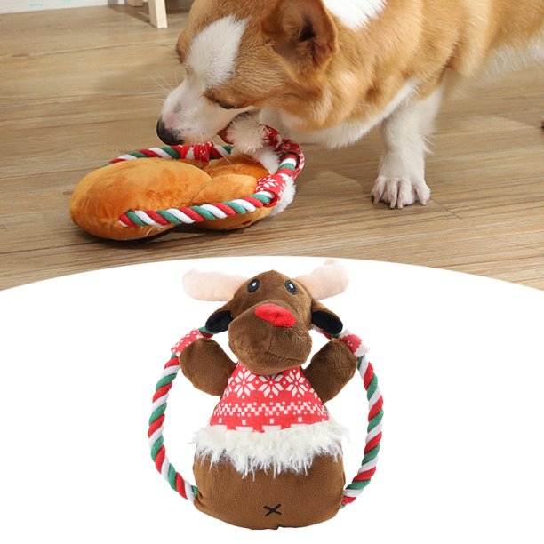 Mascota Perro Squeak Juguete Interactivo Perro Masticar Juguete de peluche  Juguete de peluche Perro Yuyangstore Juguetes chirriantes