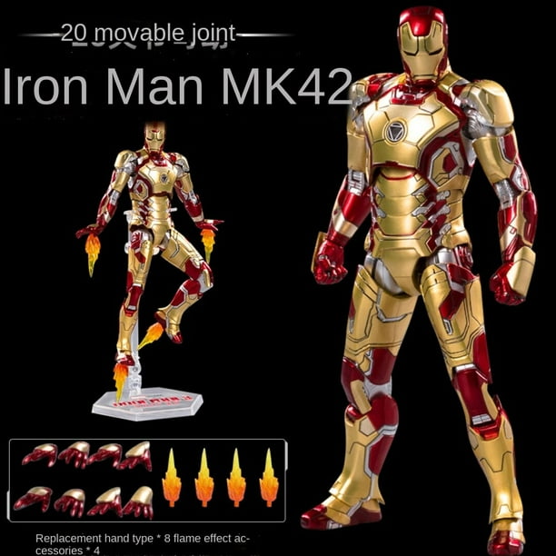 IRON MAN NEGRO FIGURA DE 9,5 PULGADAS