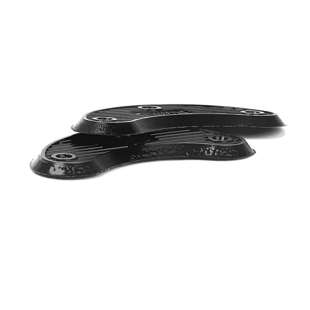 4x 2 / paquete de pegamento de goma negro en suelas de , almohadillas para  los del pie, accesorios d Hugo Suela De Zapato Talonera