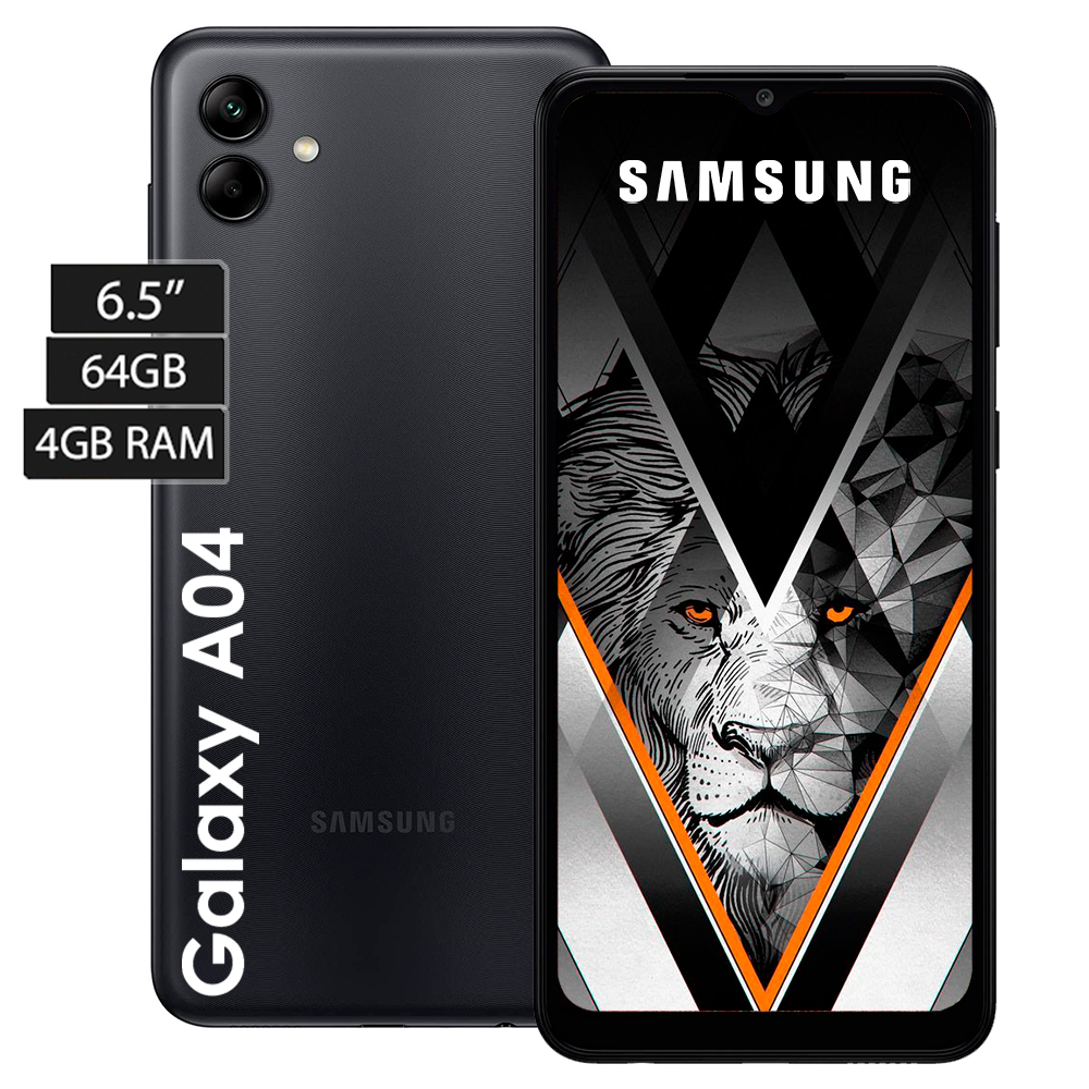 Samsung Galaxy A04 Con 64GB De Almacenamiento Y 4GB De RAM, En Color ...