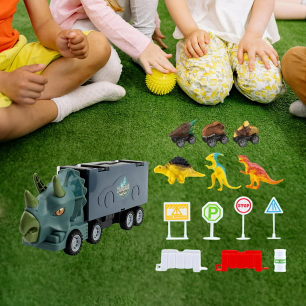 Montessori Car Adventure Toys Preescolar Juguete educativo Rompecabezas  Coche Juguetes para niños 3 4 5 6 7 8 años Niños pequeños Niños Niñas  Regalos 4 coches Sunnimix juego de coche