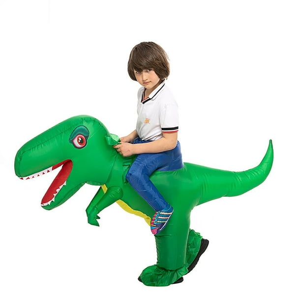Disfraz de dinosaurio pequeño para niños