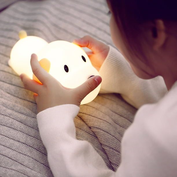 Luz de Noche para Bebés de Silicona