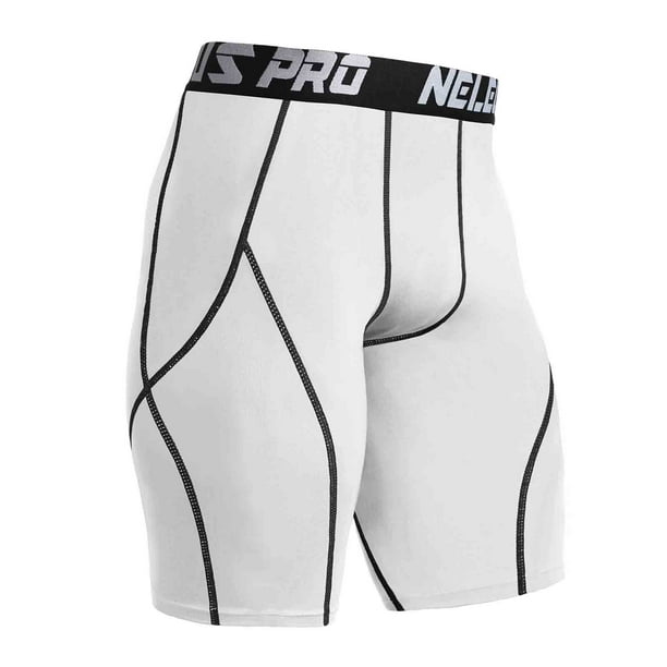 Pantalones cortos deportivos para hombres Pantalones cortos deportivos para  hombre, 3 uds., elástico Genérico L