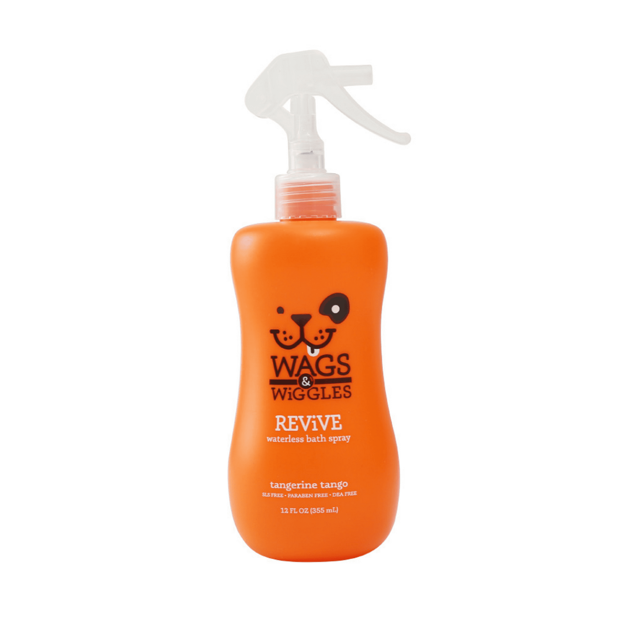 Shampoo en spray en seco Wags & Wiggles para perros, refresca y elimina