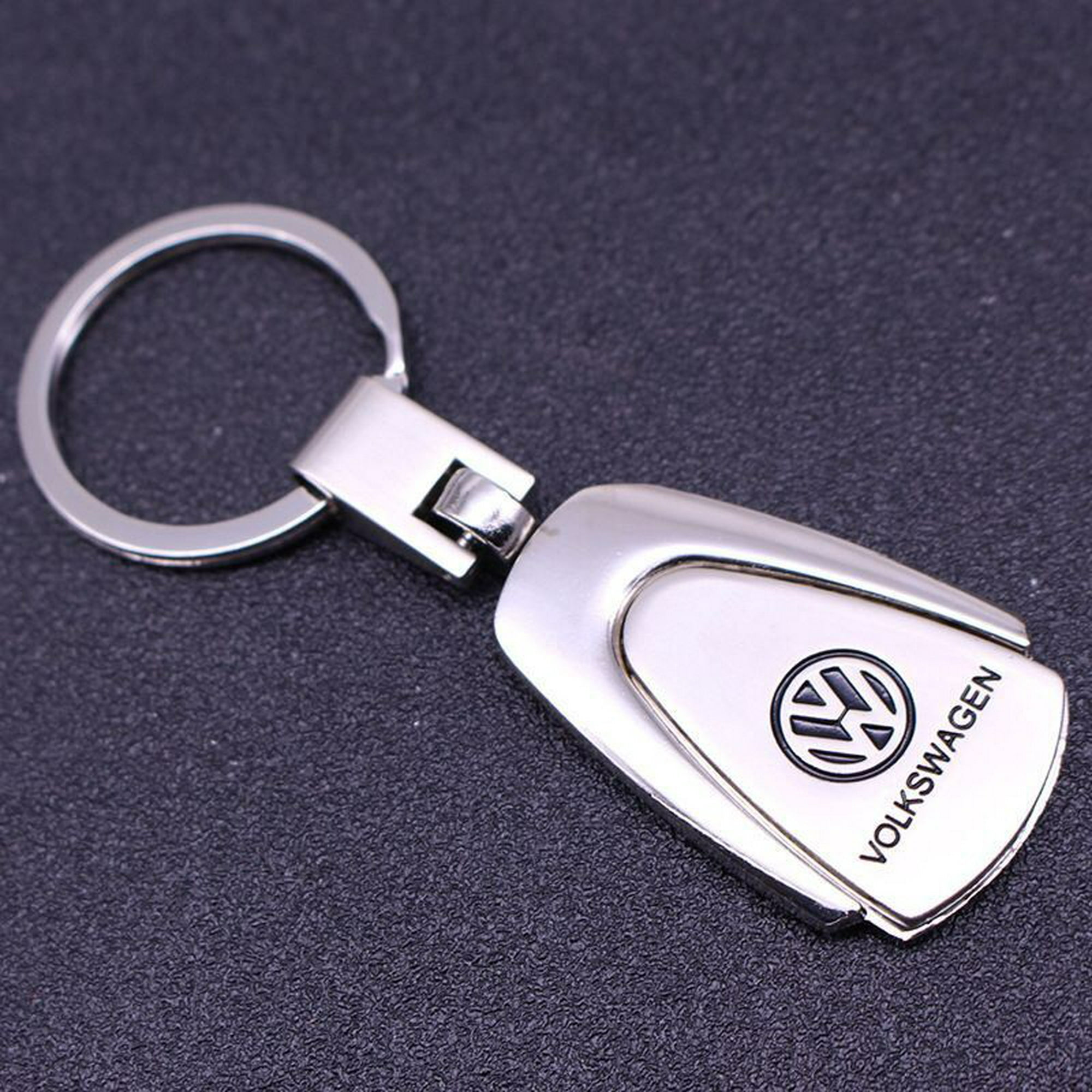 Llavero Original Logotipo VW y Ángel Guardián DRIVE SAFE! para Volkswagen  en Acero