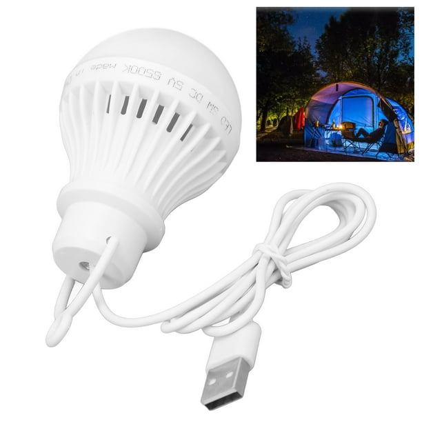 Bombilla recargable USB bombilla LED USB portátil de alto brillo para  camping para montañismo y senderismo ANGGREK Otros