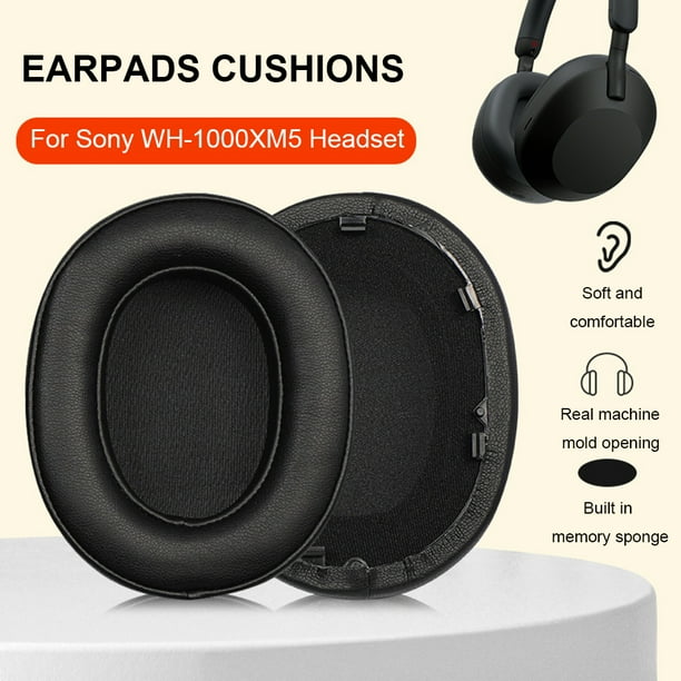 Almohadillas de silicona de repuesto lavables para auriculares Sony WH- 1000XM5, 2 uds.