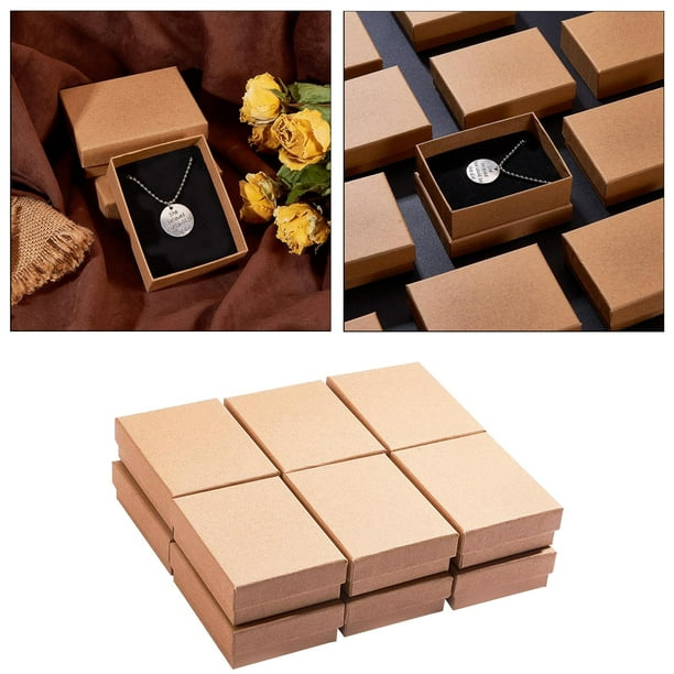 12 Cajas De Regalo Pequeñas Estuche Para Joyería