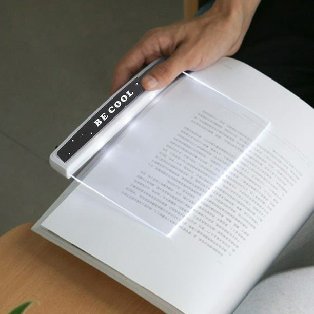 Linterna LED Lectura De Libros - Luz Brillante - Clip Metalico Pilas  Incluidas