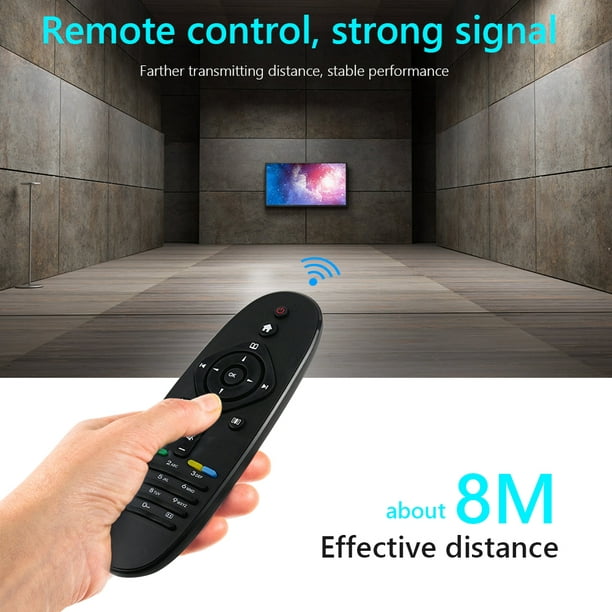 Mando a distancia compatible con Philips TV HD, LED, LCD