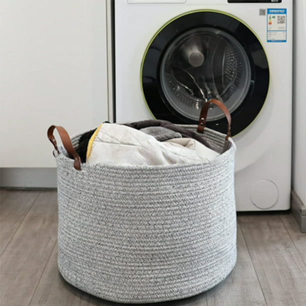 Cestas simples de lavandería con ruedas para el hogar, cesta de