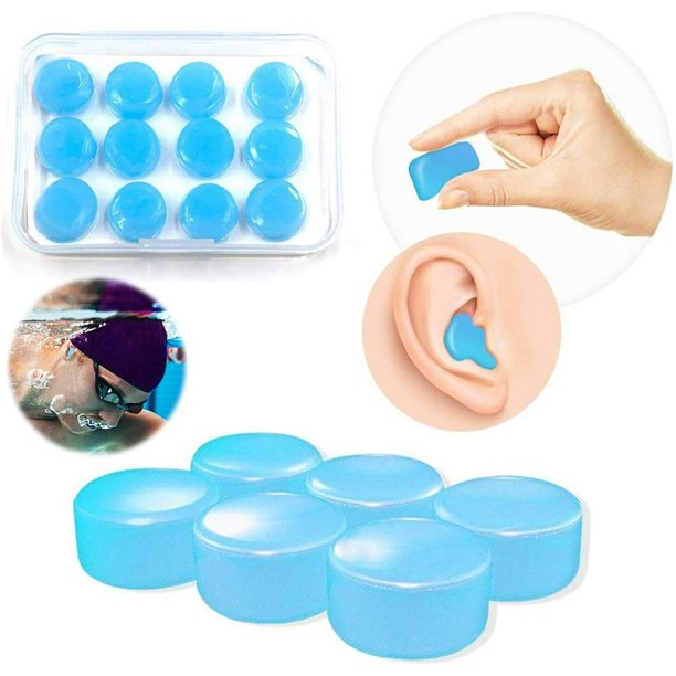 Tapones para los oídos de silicona para dormir, tapones para los