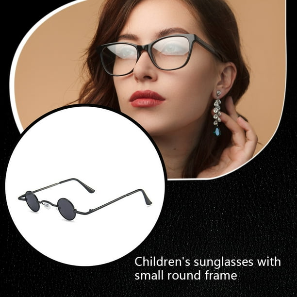 Comprar Mini gafas de sol Retro para hombre, lentes de sol