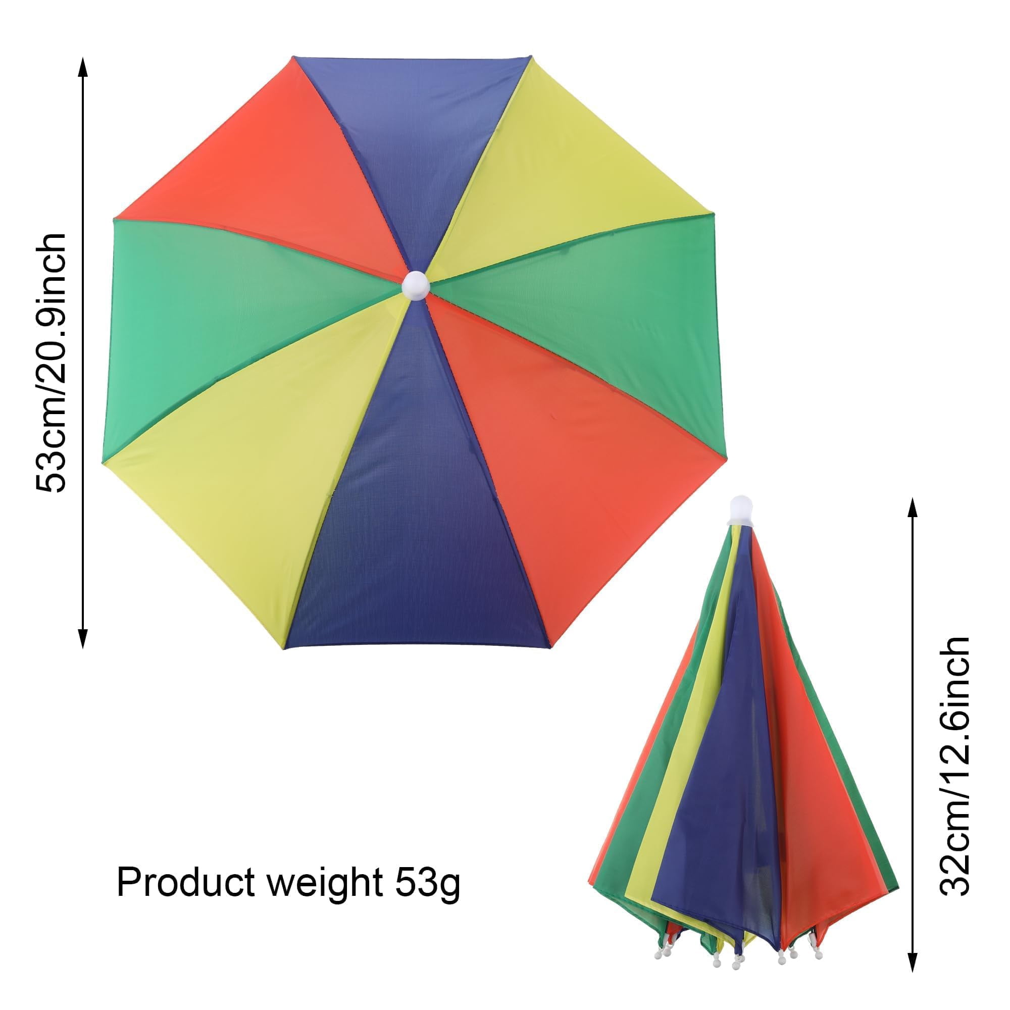 Paraguas Plegable Mini Paraguas Multicolor 53 cm 