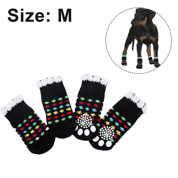 Calcetines para perros, Calcetines antideslizantes para perros, Calcetines  de protección para perros MFZFUKR