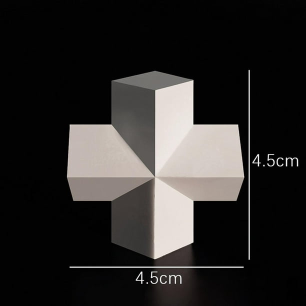 Manualidades 3D de geometría de yeso bosquejo básico de herramientas de  aprendizaje de 2 pulgadas, mini molde de geometría de resina, boceto