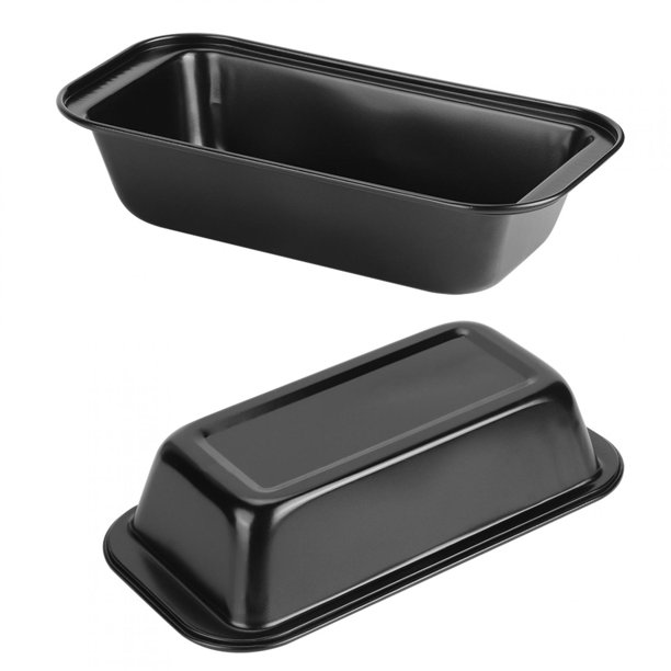 Molde rectangular para pan tostado Bandeja para hornear pan resistente a  altas temperaturas Moldes para hacer queso DIY Suministros de cocina  Herramienta para hornear Grande, Negro Inevent HA009391-02