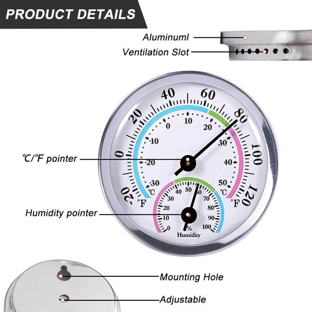Medidor de humedad  Hidrómetro portátil e inalámbrico para