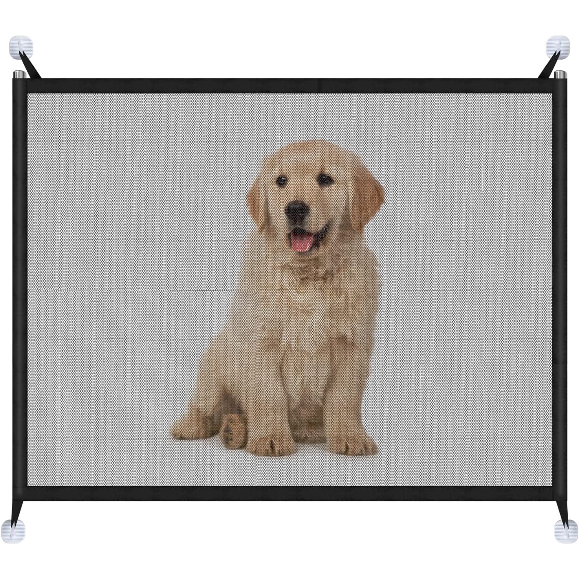 Puerta mágica para perros, barrera para perros de 110 x 72 cm, barrera de  seguridad para