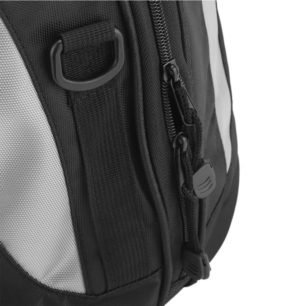 Bolsa para casco, mochila para casco de motocicleta, impermeable,  multifunción, bolsa de hombro, mochila portátil (gris negro)