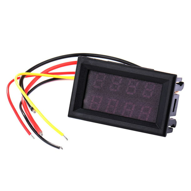 Mini Voltimetro Amperimetro Digital Dc 0-100v 10a 0.56