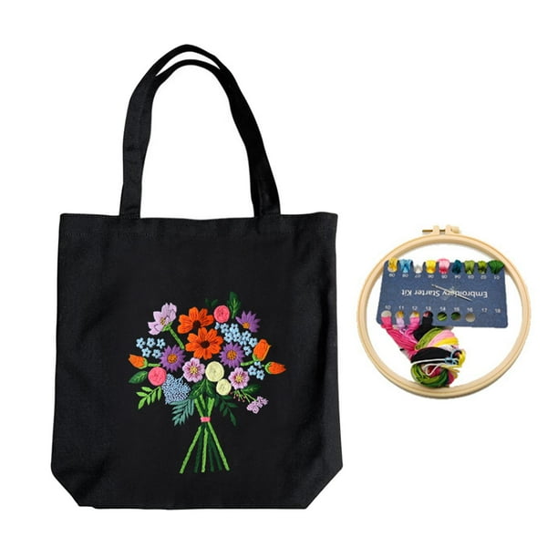 KIT bordado tote bag