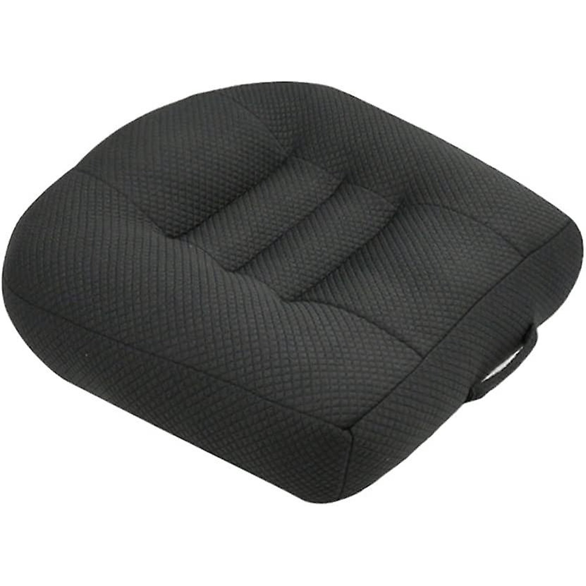  Cojín elevador de asiento de automóvil, alfombrilla de aumento  de altura, malla transpirable, portátil, asiento de asiento de automóvil,  oficina, hogar (negro) : Productos de Oficina