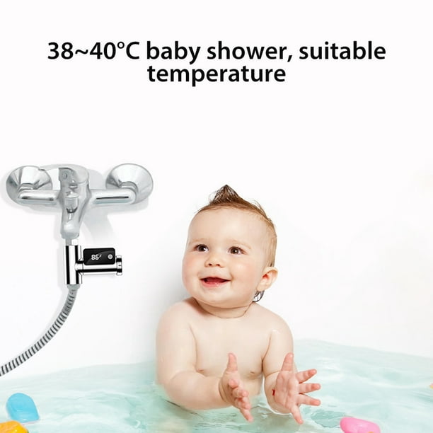 Termómetro de baño para bebé, juguete de baño de cangrejo, termómetro  electrónico de agua adecuado para termómetro para bebés recién nacidos