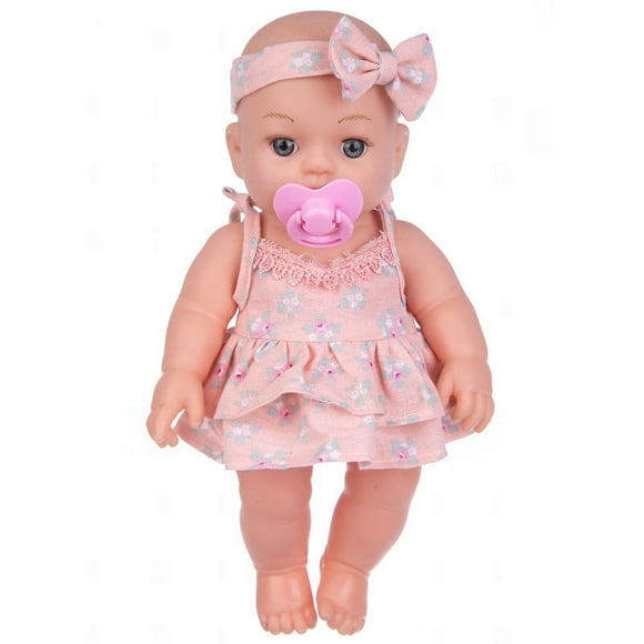 12in doll super simulation baby doll vinyl doll soft rubber toy gift for children