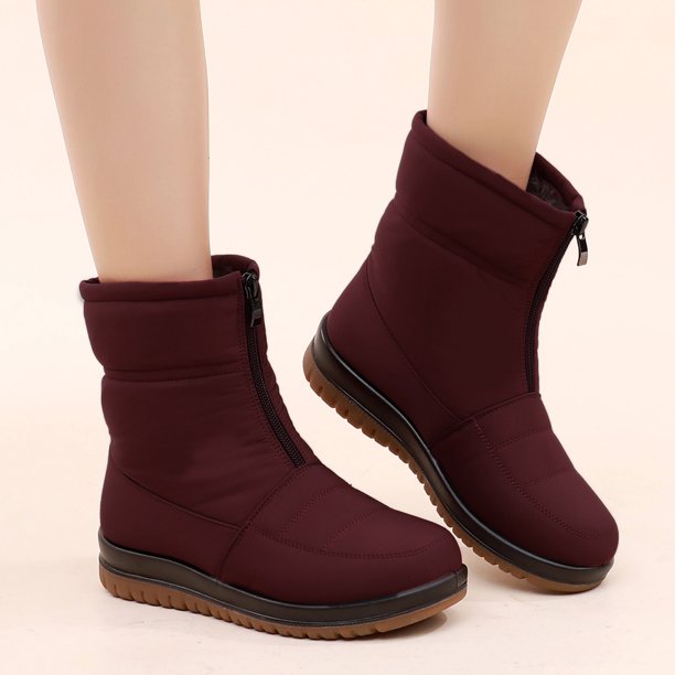 NECHOLOGY Botas Mujer Zapatos Botines mujer Botas de nieve c lidas