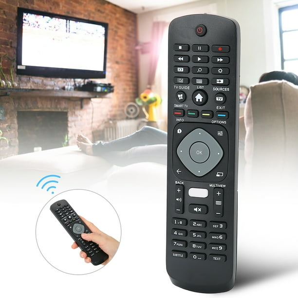  Mando a distancia universal para LED LCD 4K HD TV Negro :  Electrónica