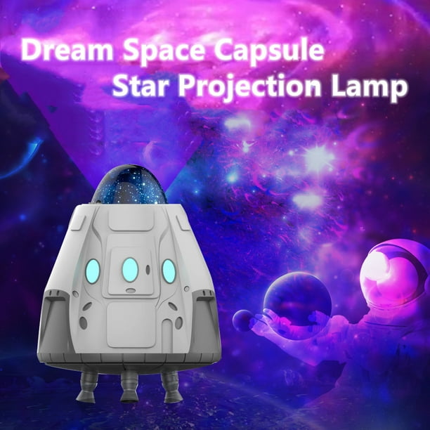 Lámpara de proyección de estrellas de astronauta Proyector de galaxia de  estrellas para dormitorio Abanopi Proyector de luz