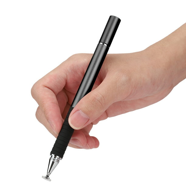 Lápiz óptico para tableta, lápiz digital universal flexible de alta  precisión, bolígrafo de pantalla táctil para teléfono Tablet PC (negro)
