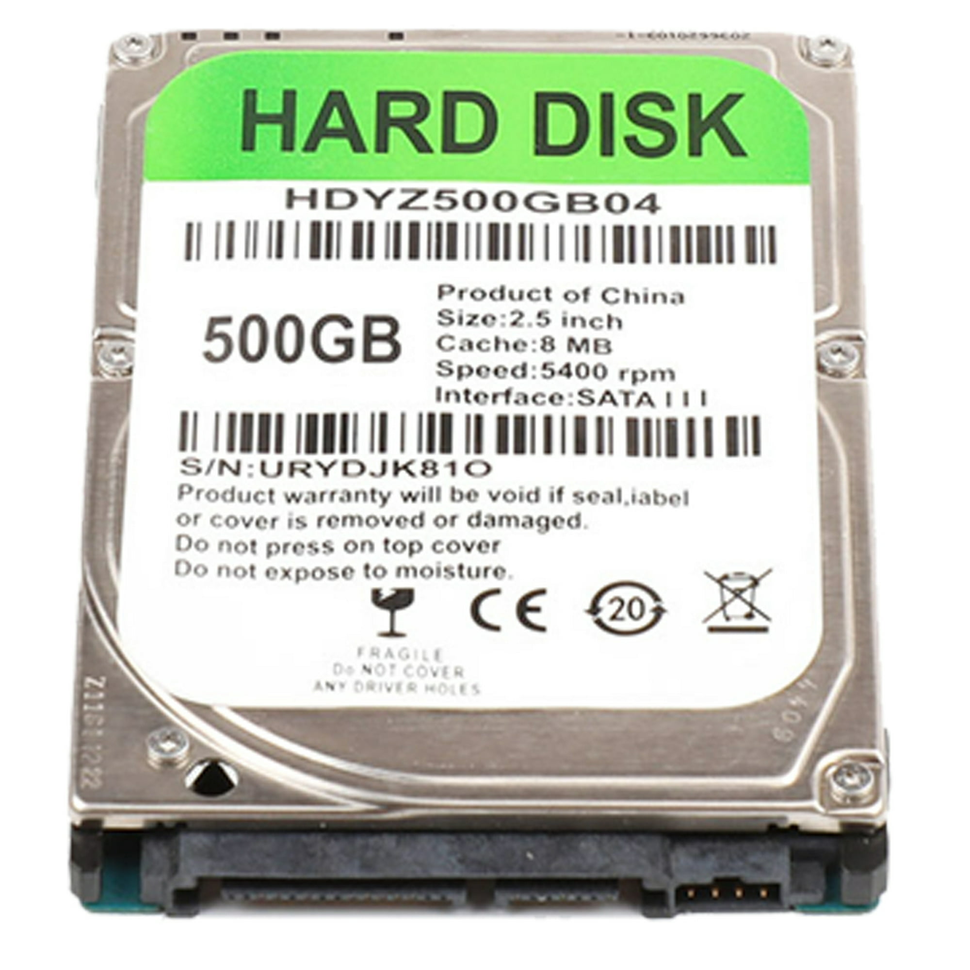 Disco duro interno SATA III de 2,5 pulgadas, 5400 RPM, 80 GB, 120 GB, GB, 250 320 GB, 500 GB Nuevo | Walmart línea