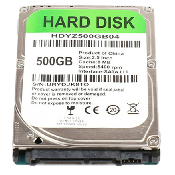 salvar fuente permanecer Disco duro interno SATA III de 2,5 pulgadas, 5400 RPM, 80 GB, 120 GB, 160 GB,  250 GB, 320 GB, 500 GB JShteea Nuevo | Walmart en línea